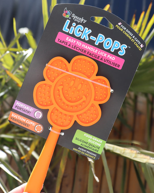 FLOWER LICK POP LICK PAD LICK STICK