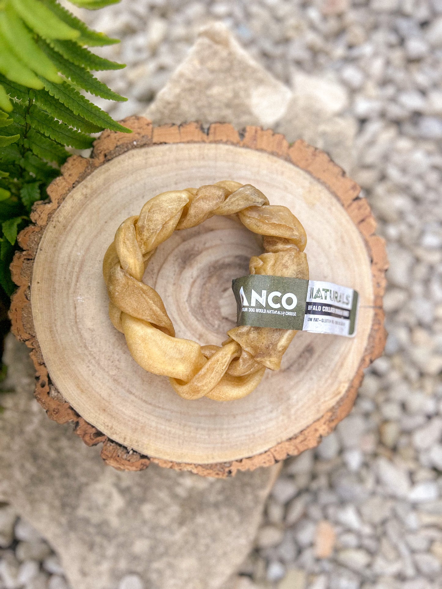ANCO BUFFALO COLLAGEN BRAIDED RING