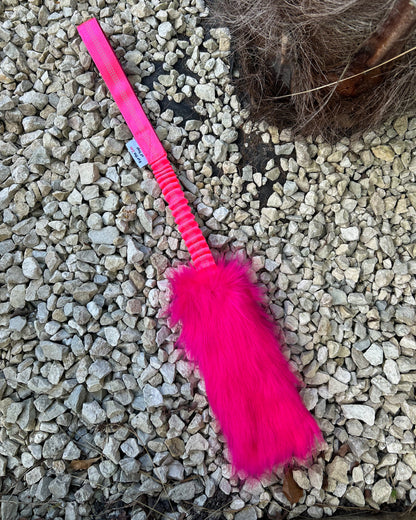FAUX FUR BUNGEE LURE TUG ROPES