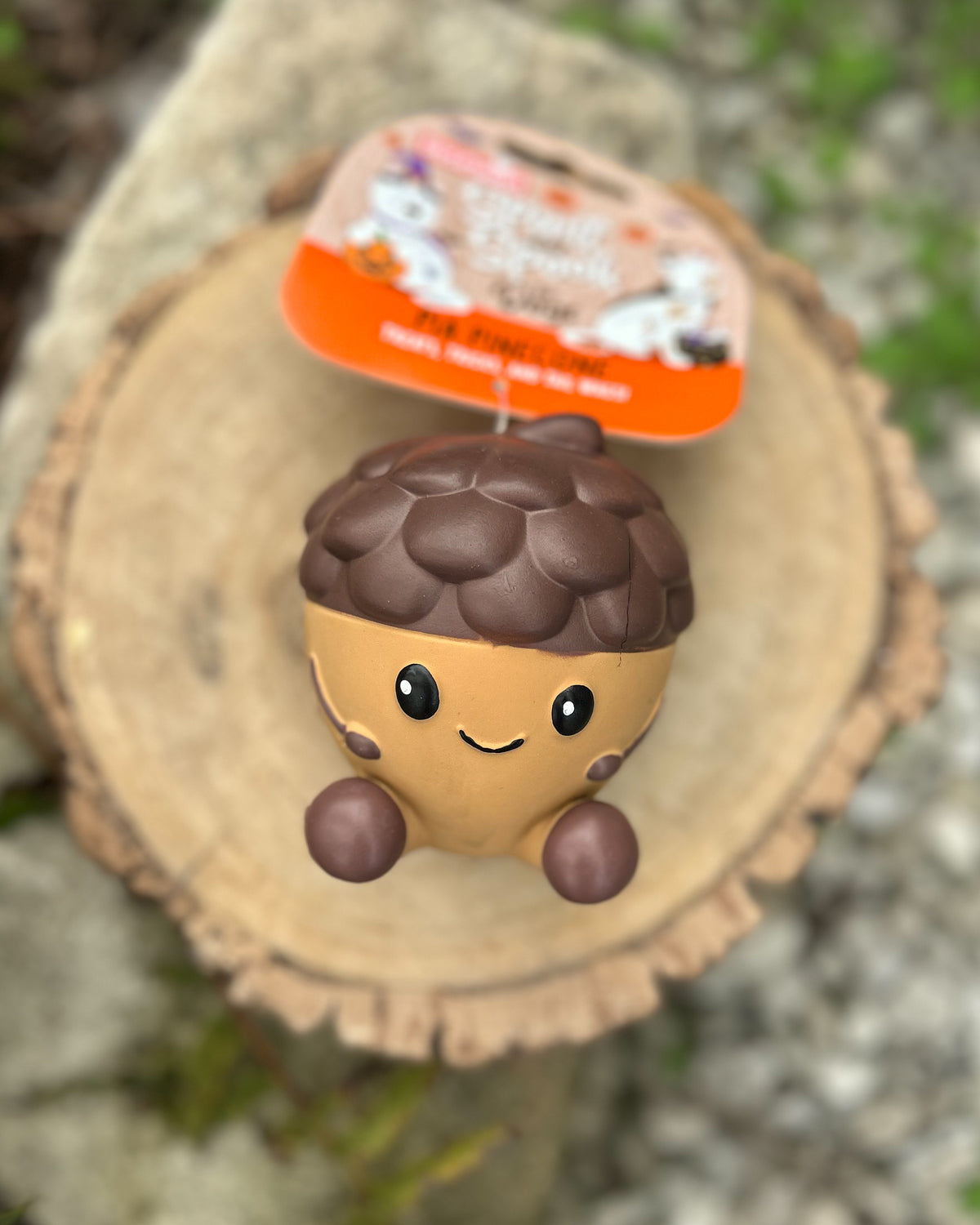 PIP PINECONE/ ACORN LATEX TOY