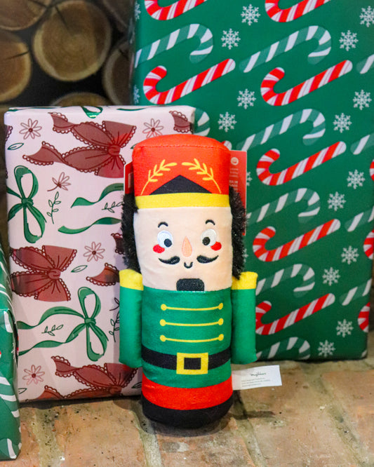 HUGSMART NUTCRACKER HAPPY WOOFMAS PLUSH TOY