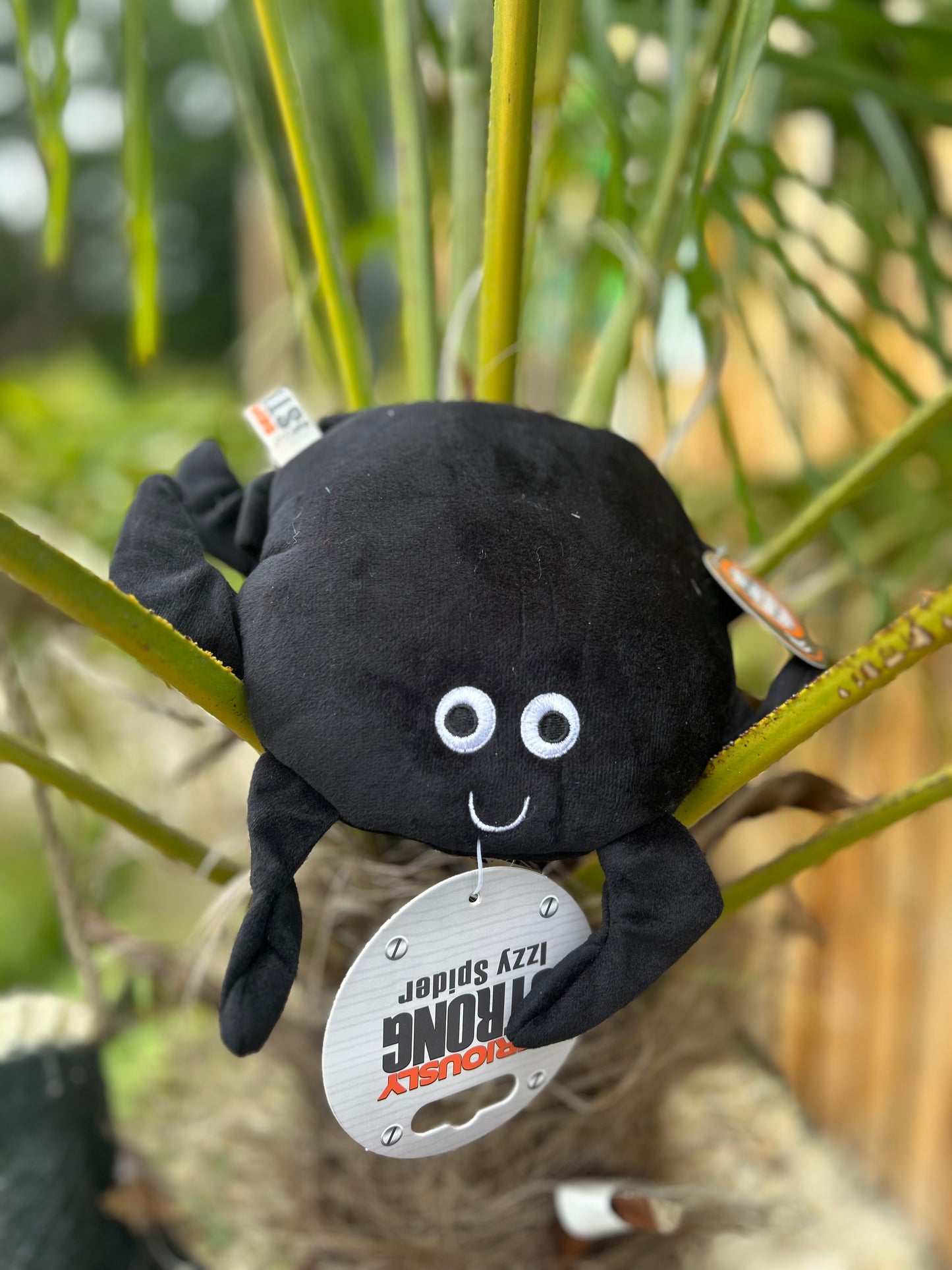 SERIOUSLY STRONG IZZY SPIDER PLUSH TOY