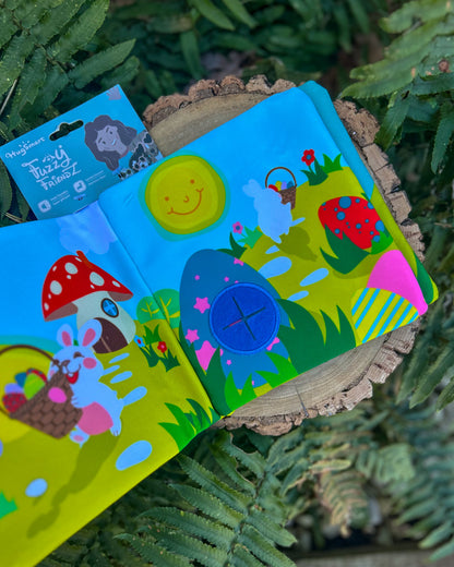 HUGSMART SNUFFLE EASTER STORY BOOK PLUSH CRINKLE TOY