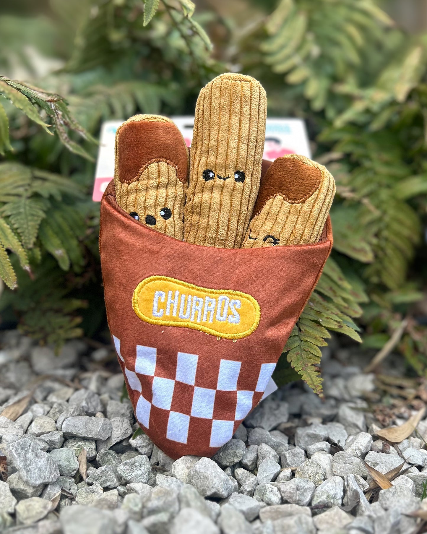 HUGSMART FOOD PARTY CHURROS INTERACTIVE BURROW TOY