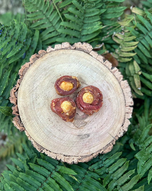 EGG YOLK WRAPPED IN DUCK