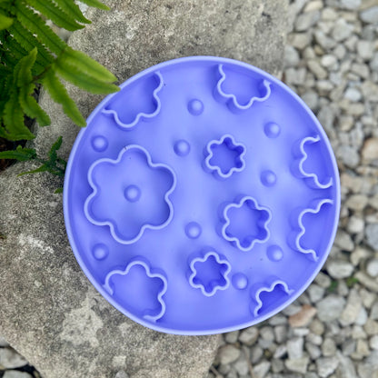 FLOWER POWER SLOW FEEDER BOWL