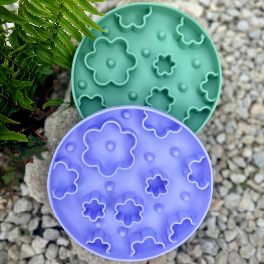 FLOWER POWER SLOW FEEDER BOWL