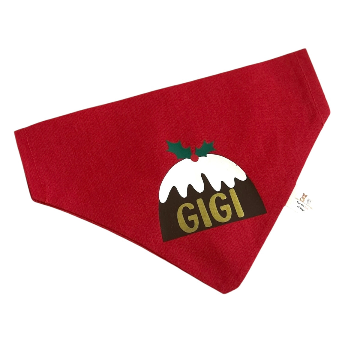 PERSONALISED  LITTLE PUDDING BANDANA