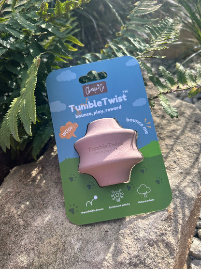TUMBLE TWIST ENRICHMENT TOY BALL