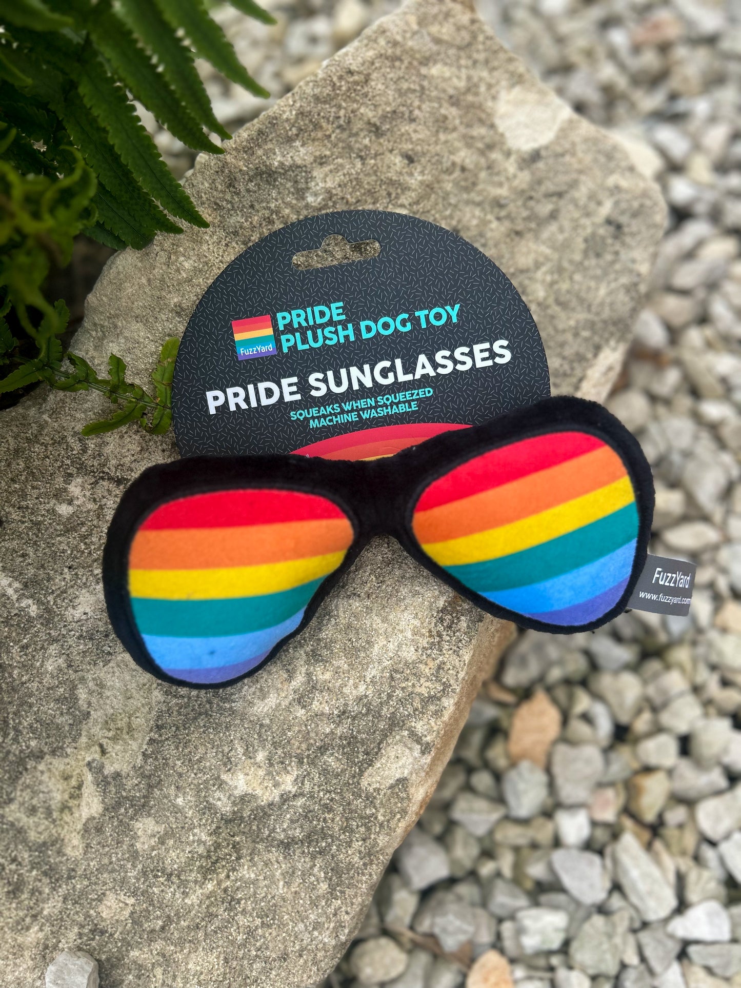 FUZZYARD PRIDE RAINBOW SUNNIES PLUSHIE