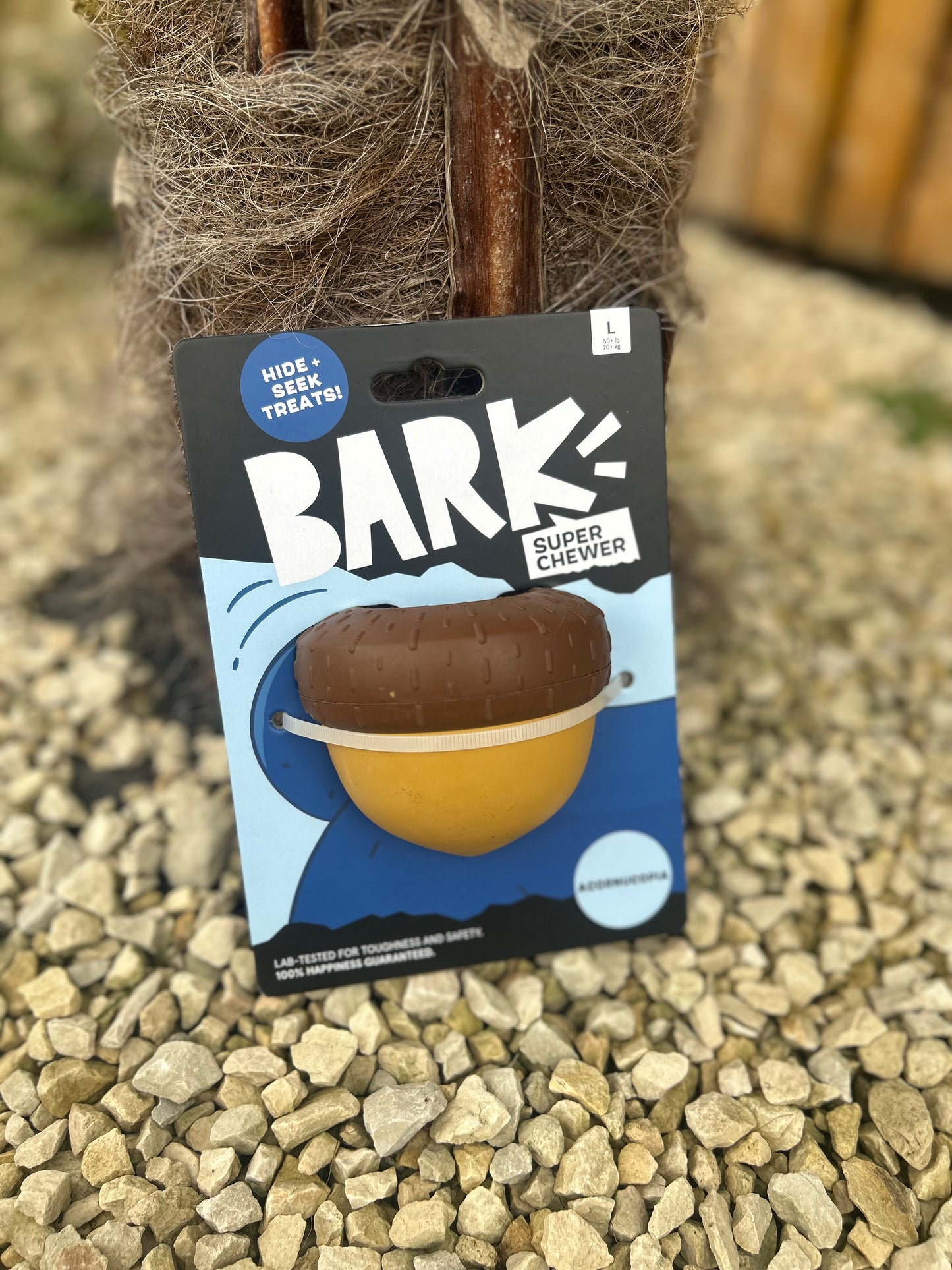 BARK ACORNOPCOPIA TOUGH CHEWER TREAT DISPENSER