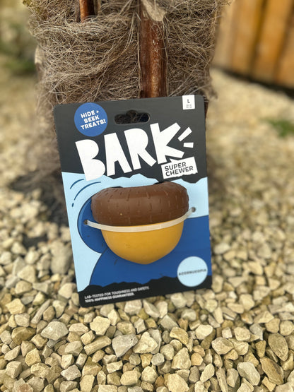 BARK ACORNOPCOPIA TOUGH CHEWER TREAT DISPENSER