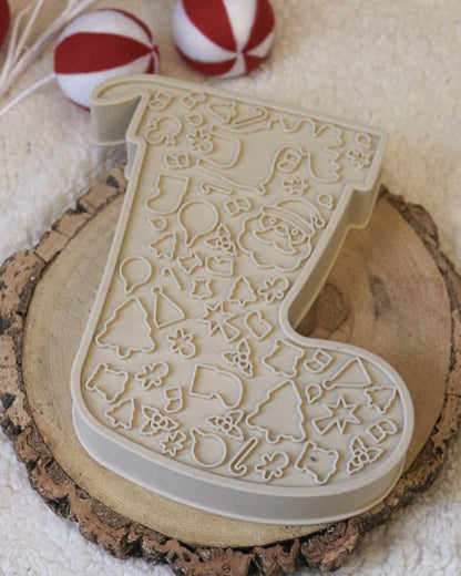 STOCKING 2 IN 1 SILICON SLOW FEEDER / LICK MAT ENRICHMENT BOWL