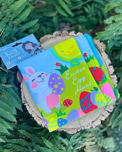 HUGSMART SNUFFLE EASTER STORY BOOK PLUSH CRINKLE TOY