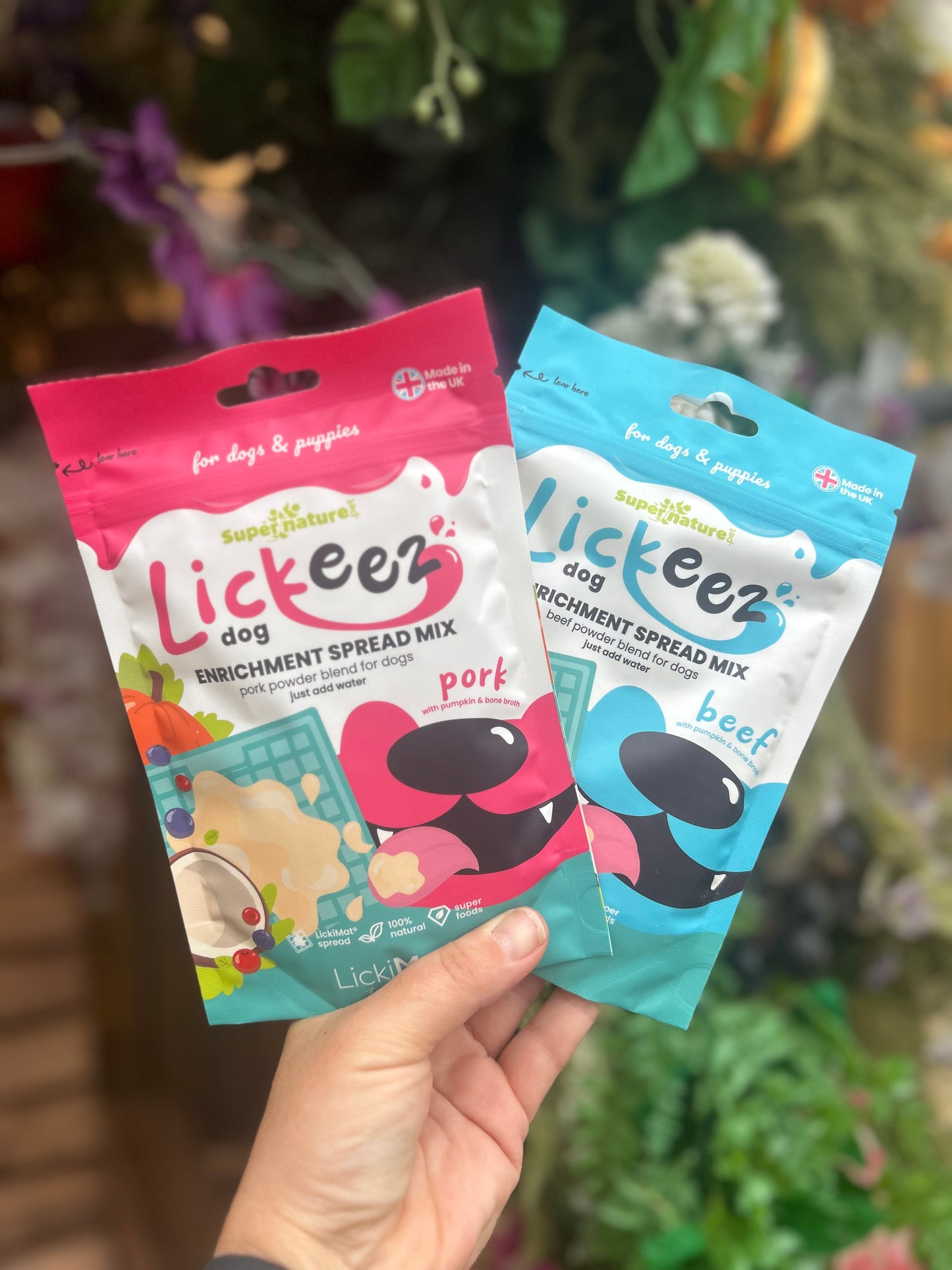 LICKEEZ ENRICHMENT SPREAD PORK & BEEF