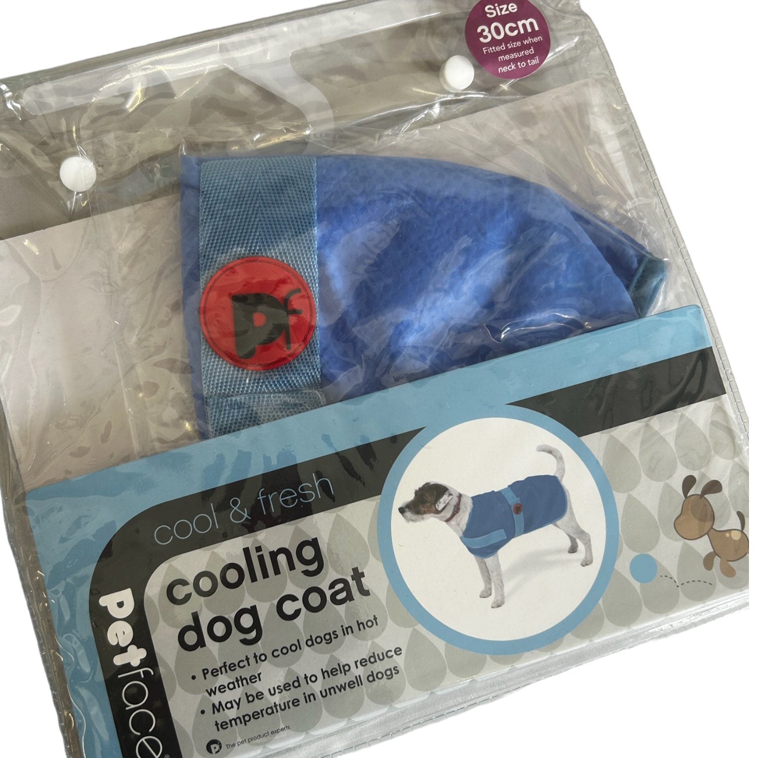 COOLING DOG COAT (30cm, 40cm 50cm)