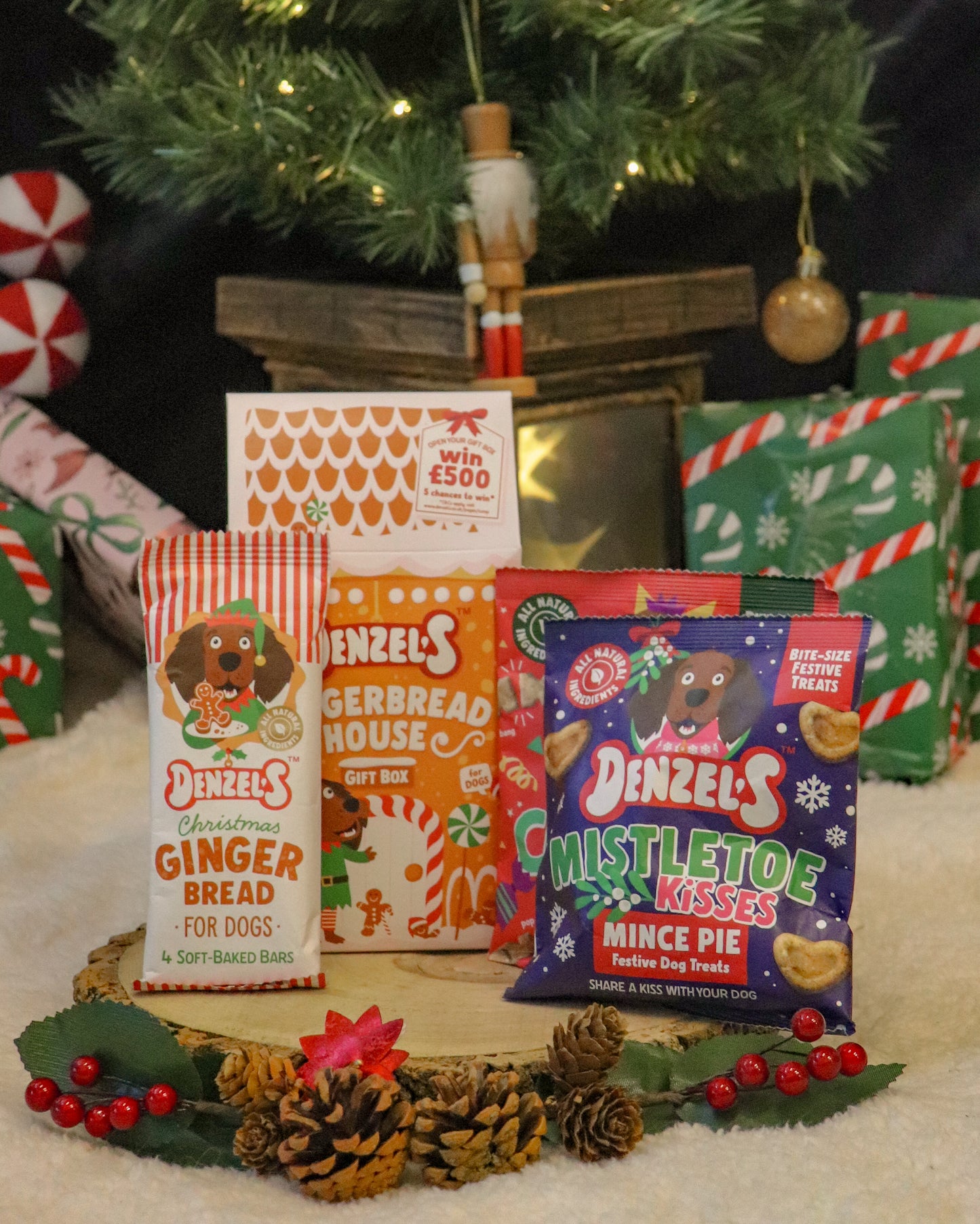 DENZELS GINGERBREAD HOUSE CHRISTMAS GIFT BOX