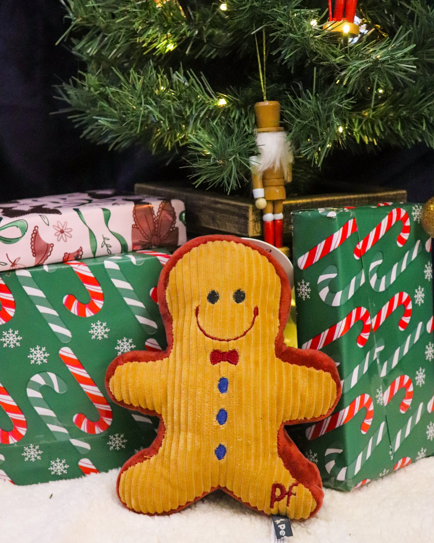 GINGERBREAD MAN PLUSH TOY PLUSHIE