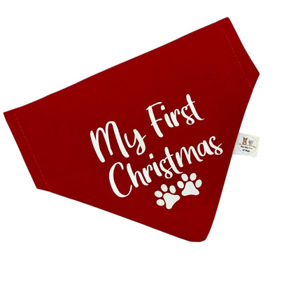 MY FIRST CHRISTMAS BANDANA