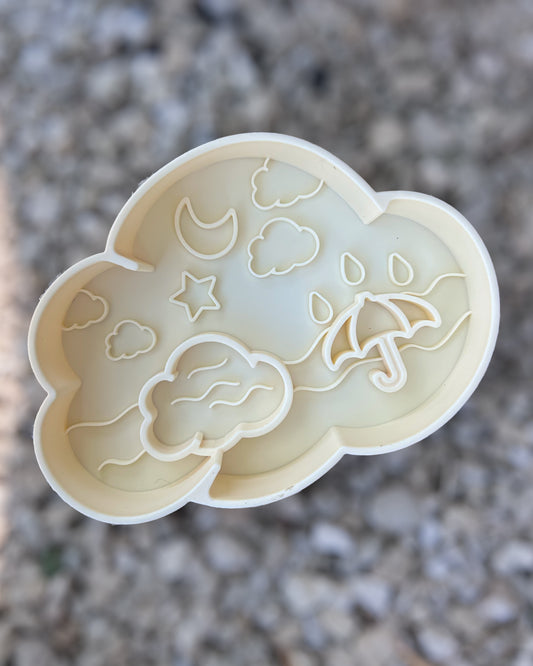 WHATEVER THE WEATHER CLOUD SLOW FEEDER BOWL