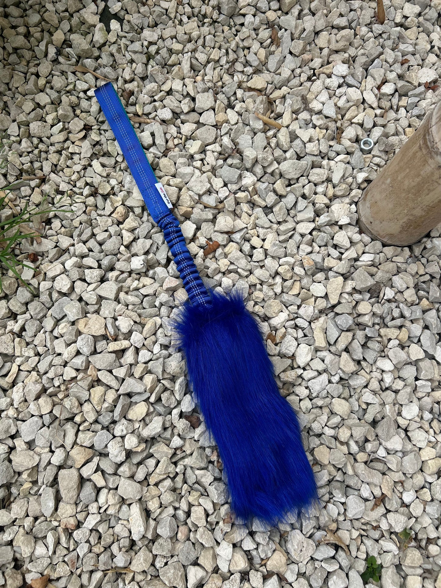 FAUX FUR BUNGEE LURE TUG ROPES