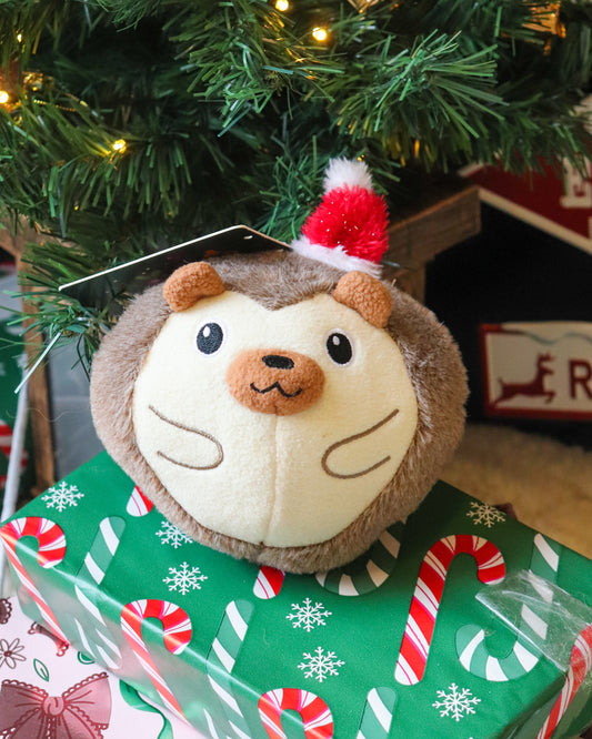 GREAT & SMALL HERBIE CHRISTMAS HEDGEHOG PLUSH BALL