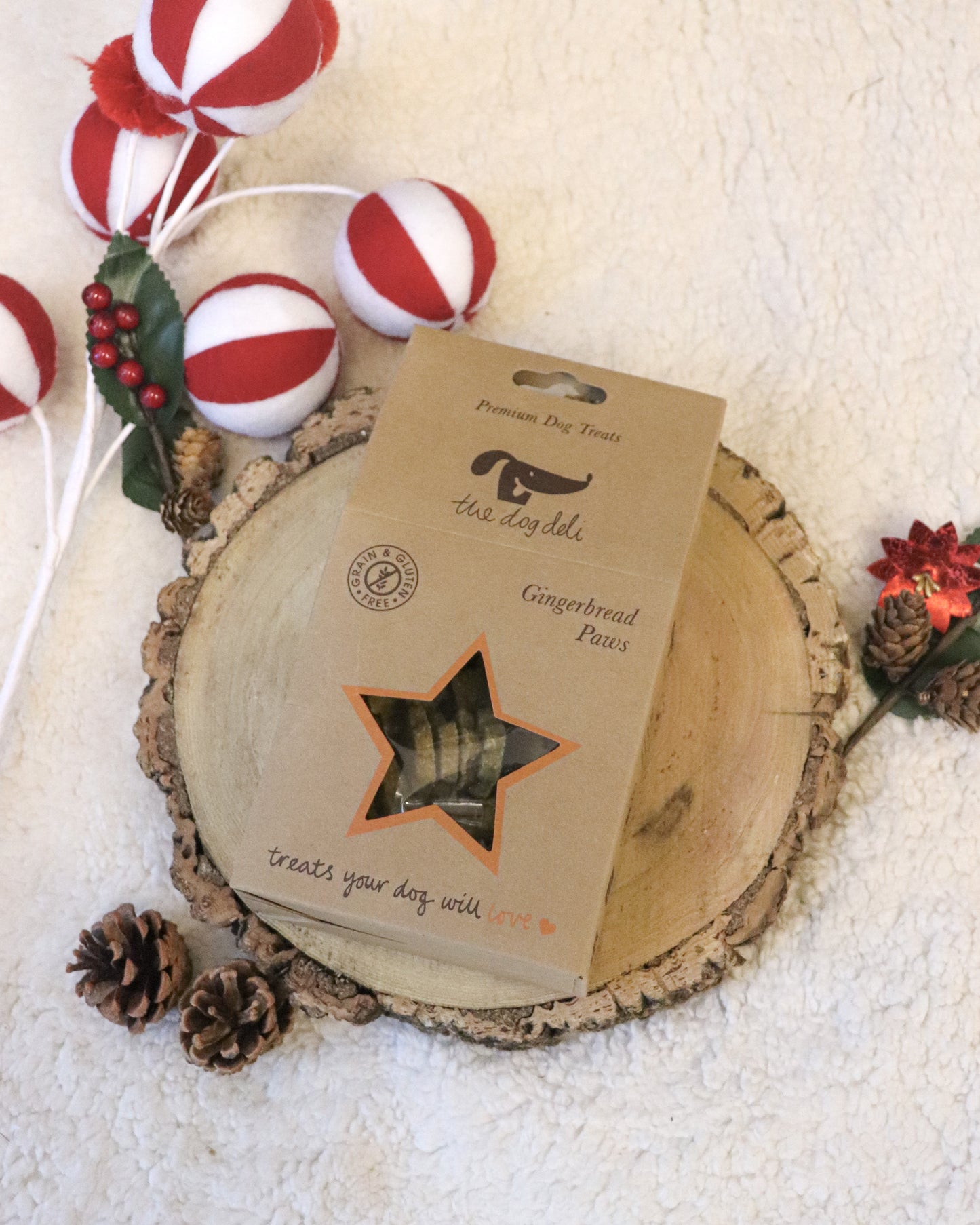 GINGERBREAD PAWS BISCUIT BITES TRAINING TREATS