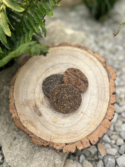 QUAIL, PEACH & HONEY COOKIES/ BURGERS