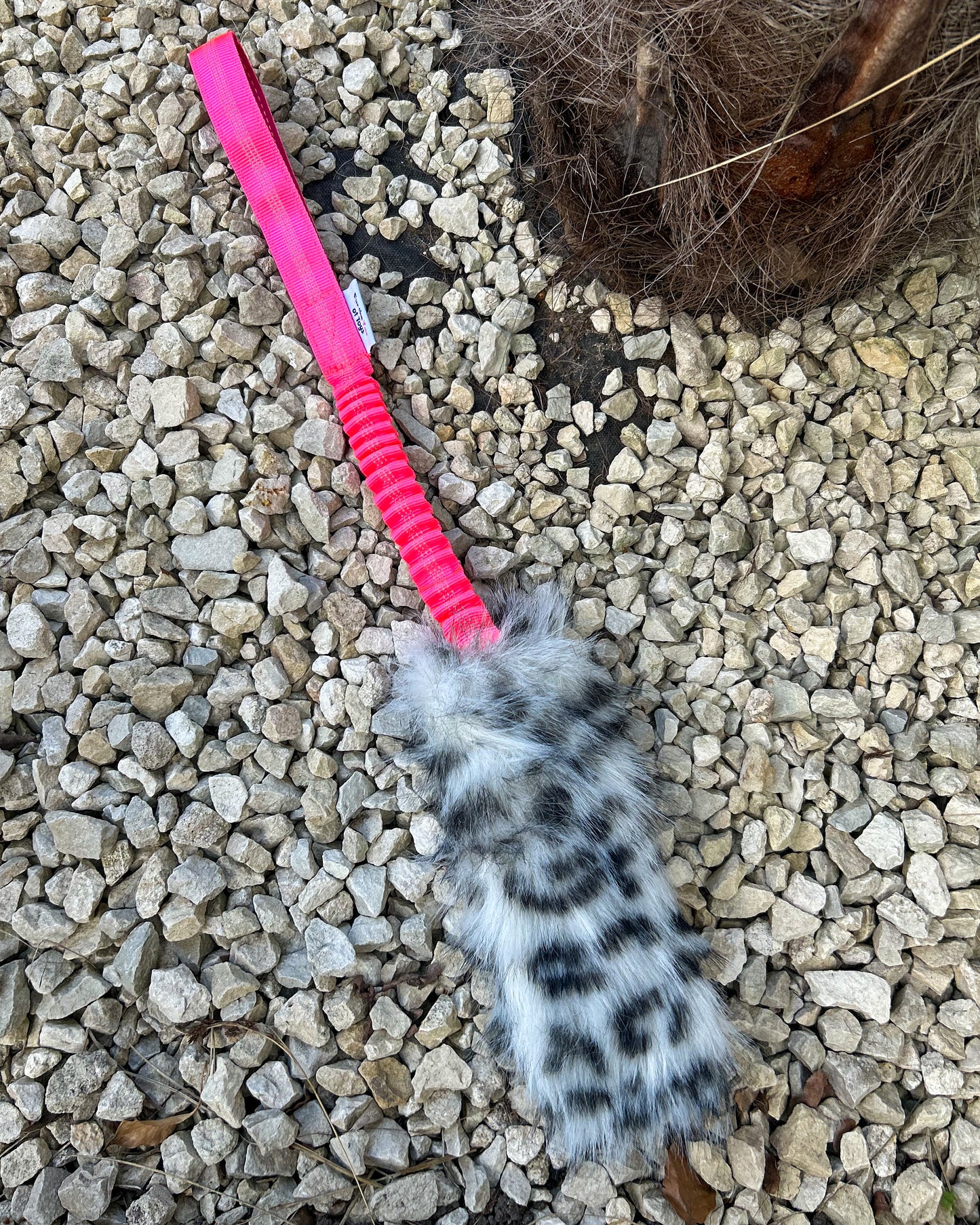 FAUX FUR BUNGEE LURE TUG ROPES