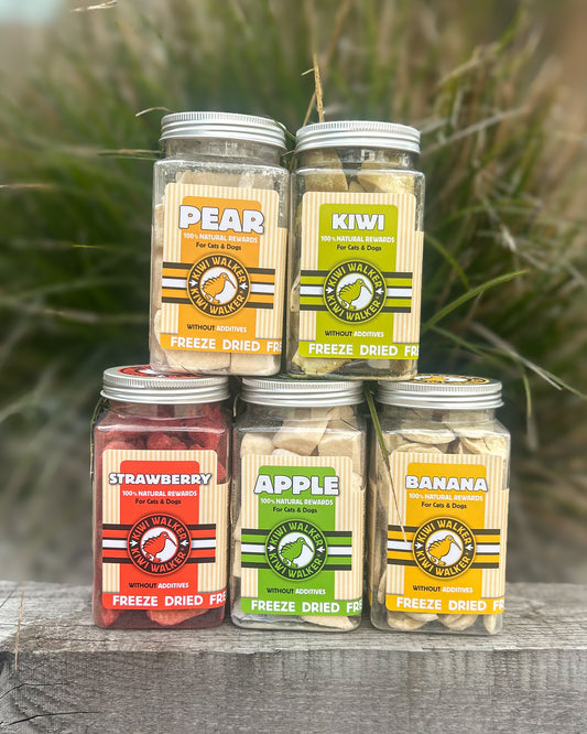 FREEZE DRIED FRUIT TUBS (5 VARIETIES)