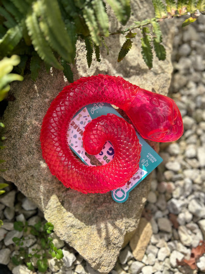 STUFF A SNAKE CURLED ENRICHMENT TOY