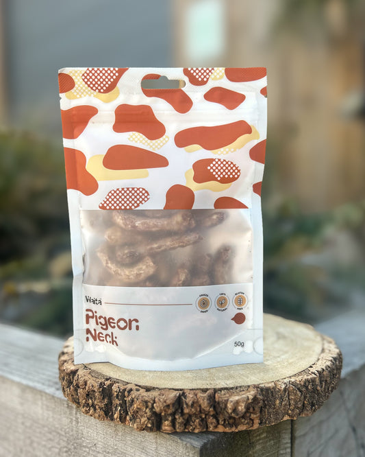 WAITA FREEZE DRIED PIGEON NECK 50g