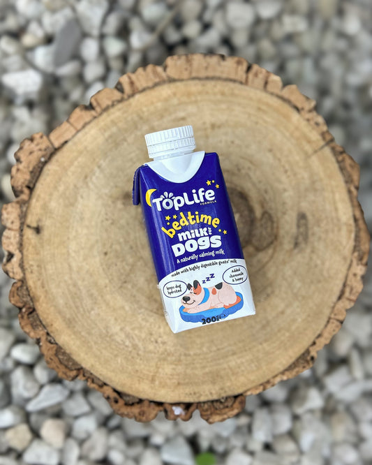 TOPLIFE READY TO POUR BEDTIME GOATS MILK FOR DOGS