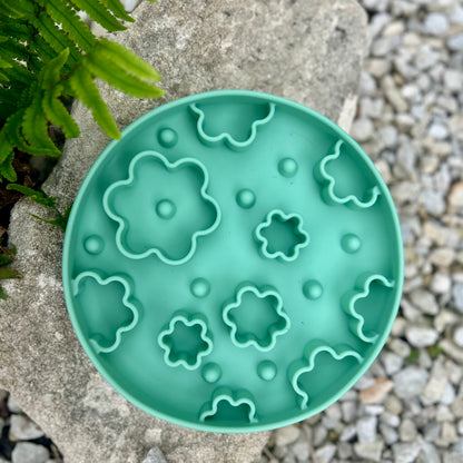 FLOWER POWER SLOW FEEDER BOWL
