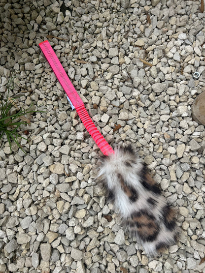 FAUX FUR BUNGEE LURE TUG ROPES