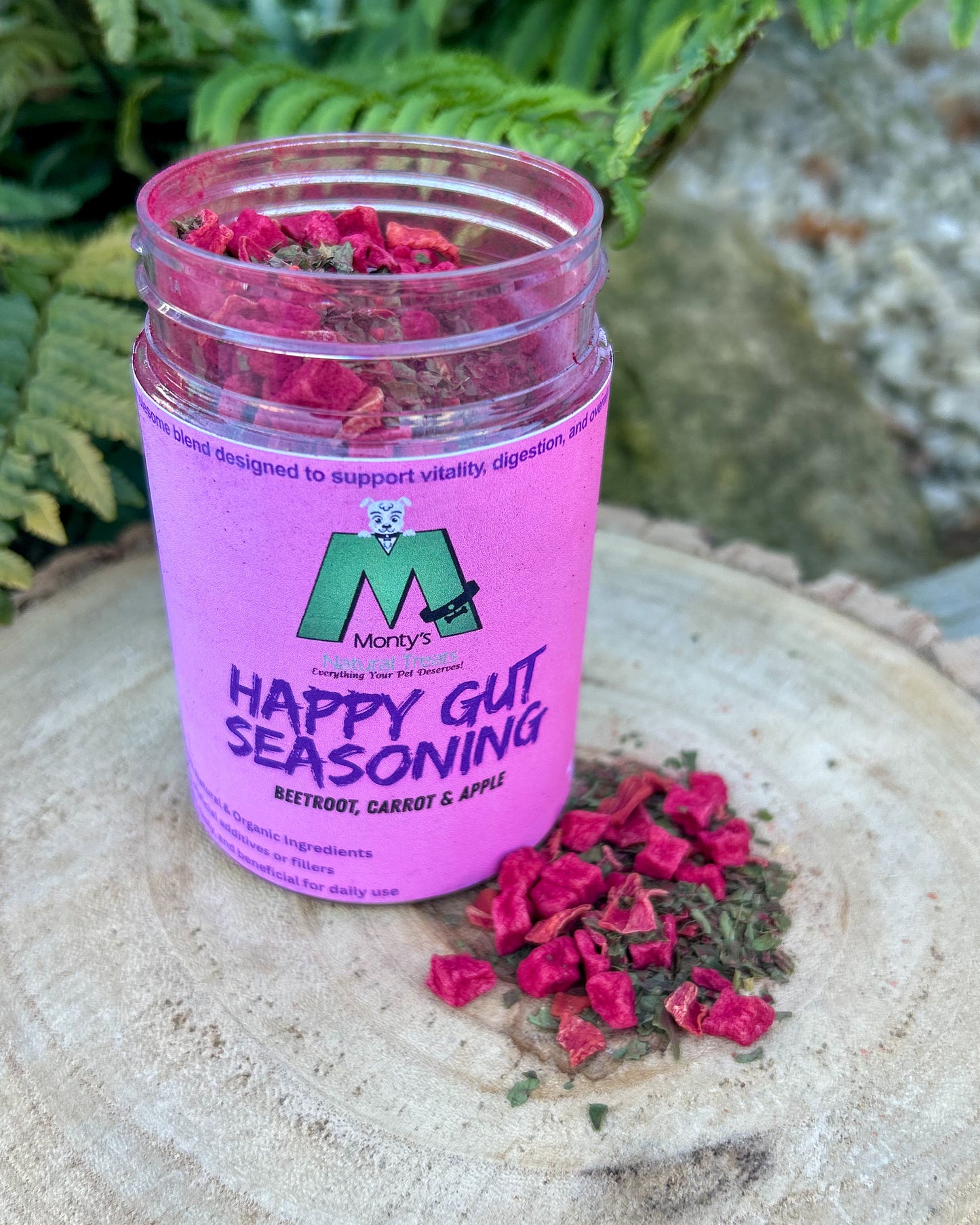 BEETROOT CARROT & APPLE HAPPY GUT SEASONING MEAL TOPPER