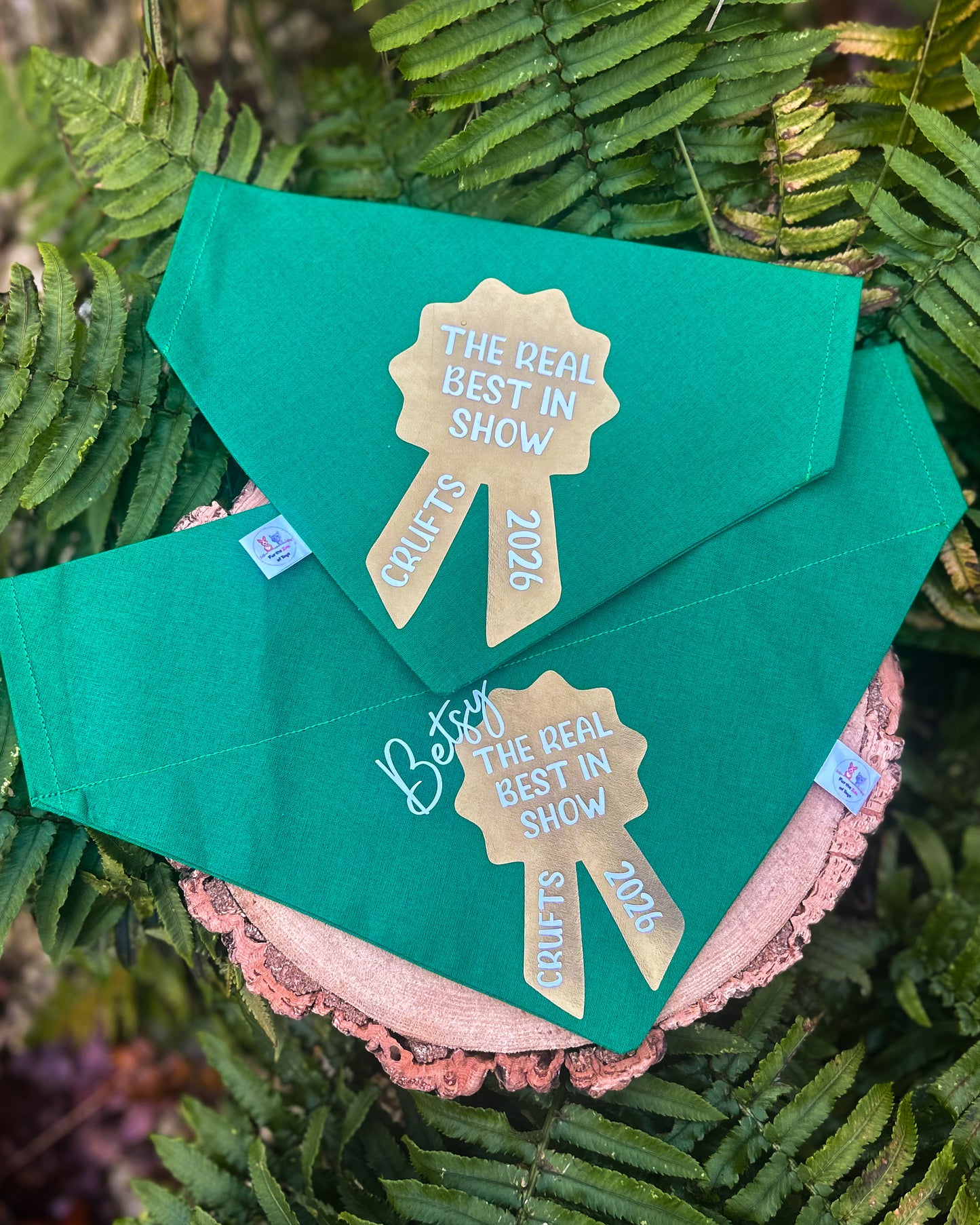 CRUFTS 2026 “THE REAL” BEST IN SHOW BANDANA