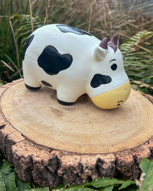 MR MOO COW SQUEAKY LATEX TOY