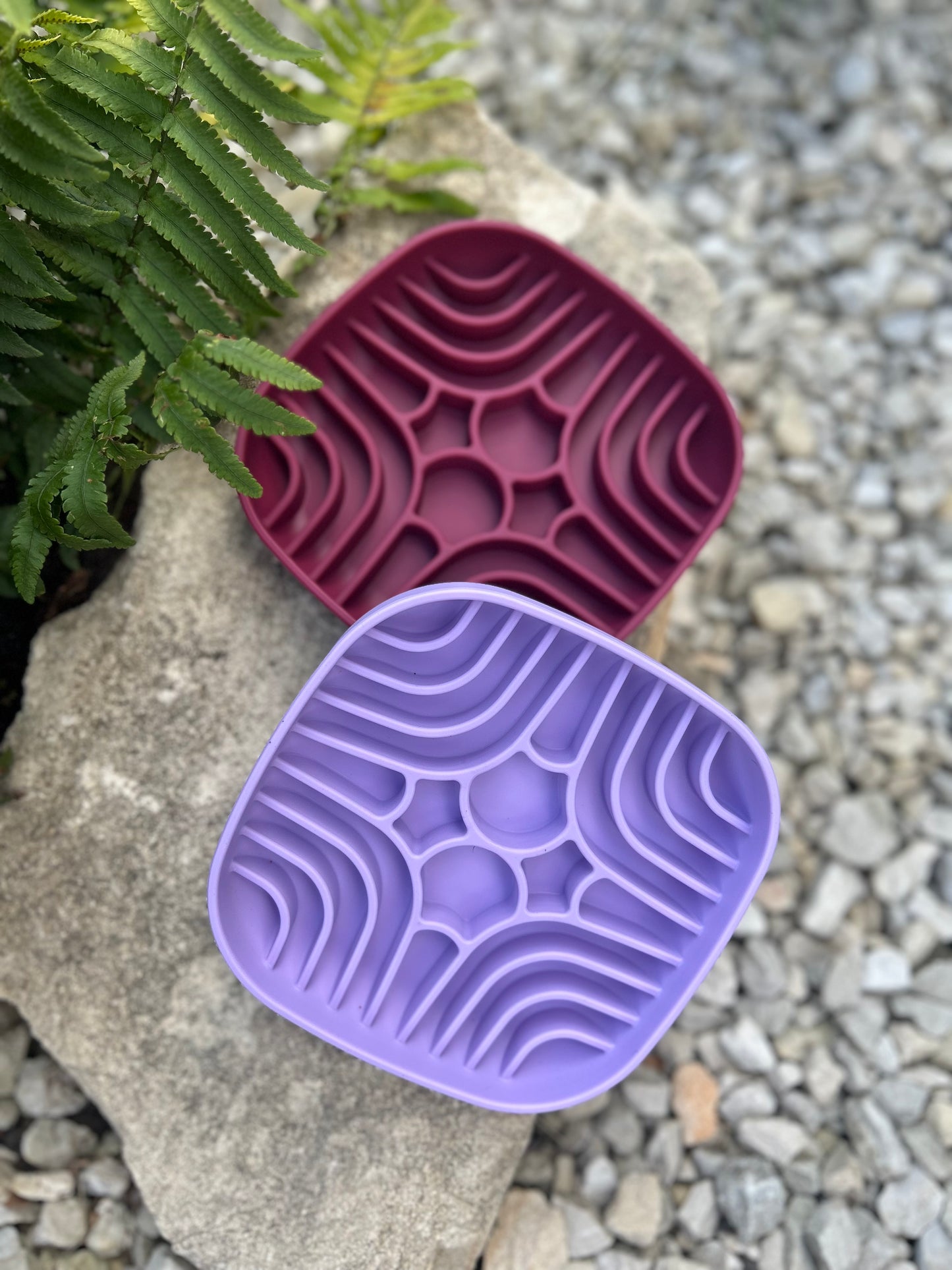 AUTUMN SWIRLS MINI SLOW FEEDER BOWL