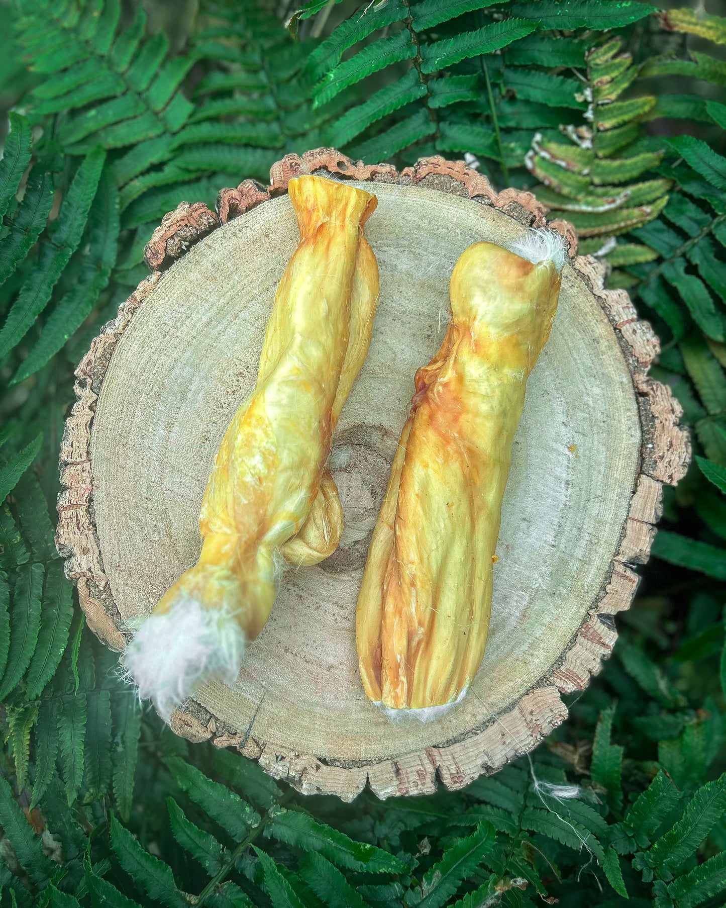 HAIRY RABBIT SKIN ROLL