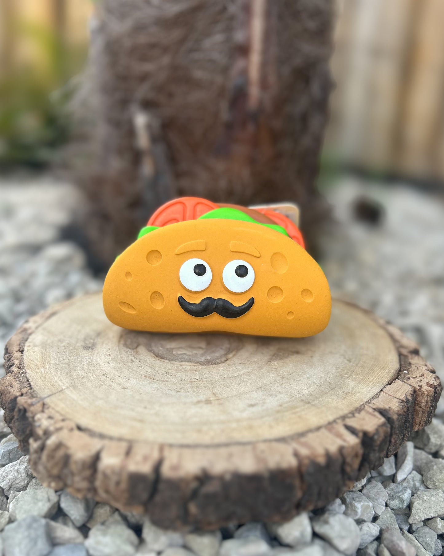 DOGGY DINER TASTY TACO LATEX TOY