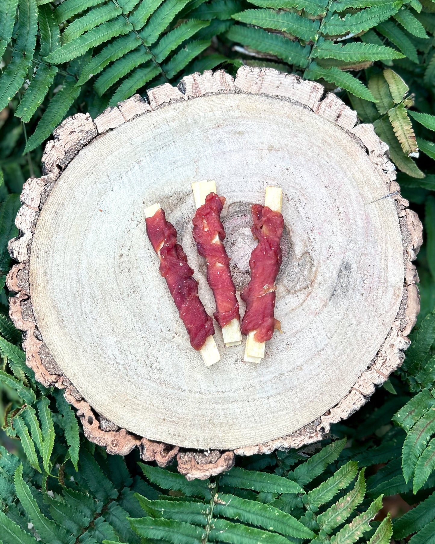DUCK WRAPPED FISH SLICES (3 PIECES)