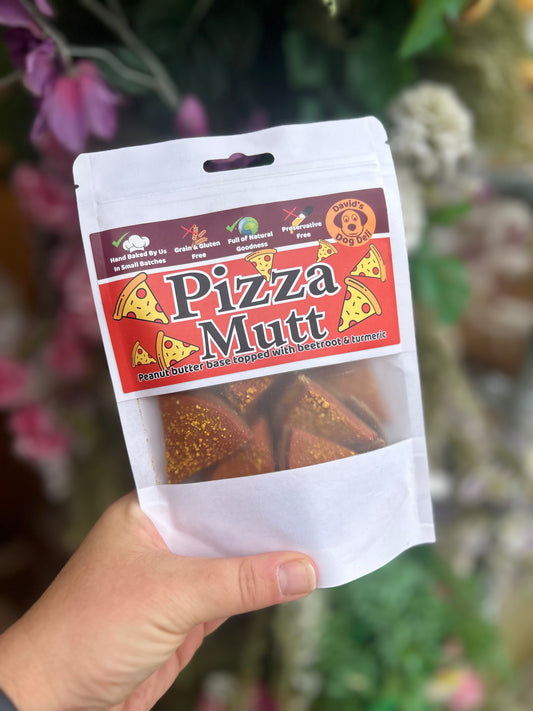 PIZZA MUTT HANDBAKED DOG BISCUITS