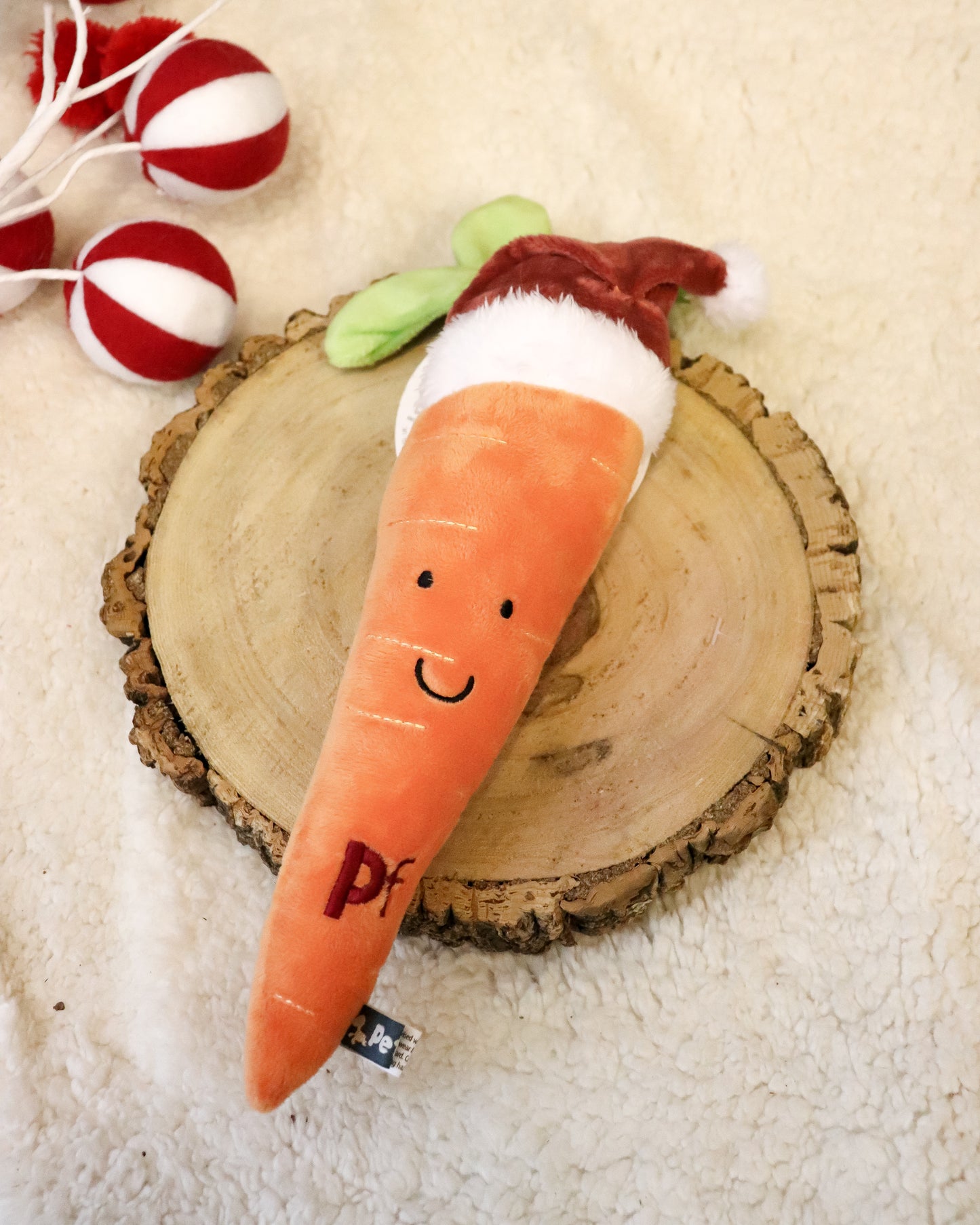 CARTER CARROT CHRISTMAS PLUSH TOY