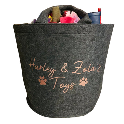 PERSONALISED TOY BAGS TRUGS - Main Image