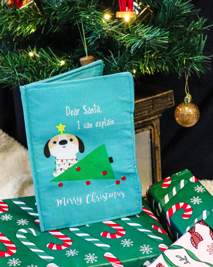 DEAR SANTSA CHRISTMAS CARD PLUSH TOY