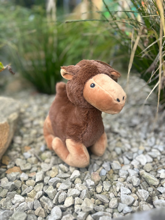CARMEL CAMEL COW PLUSH TOY