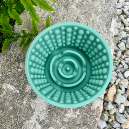 THE “DOGGY” MINI SILICONE SLOW FEEDER BOWL / POT