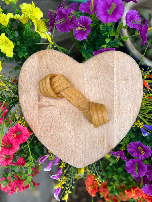 PUFFED PEANUT BUTTER KNOTTED BONE