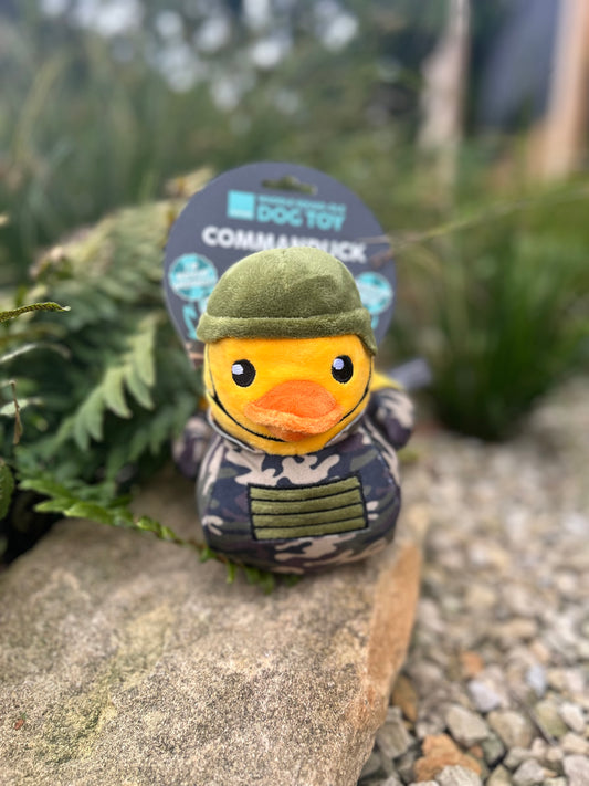 COMMANDUCK DUCK PLUSHIE